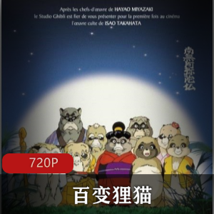 百变狸猫：日本动画高清典藏版，强烈推荐