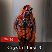 CrystalLust自拍视频：逆天身材，蜜桃臀，8V-3.2G时长