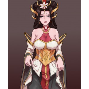 bbbs画师作品集：画王者荣耀、英雄联盟本子，风格独特，女英雄众多，永久网盘