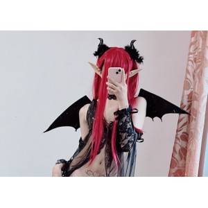魅力伪娘：酒玖whimpercatCOSPLAY大合集，11套7.5G视频百度盘