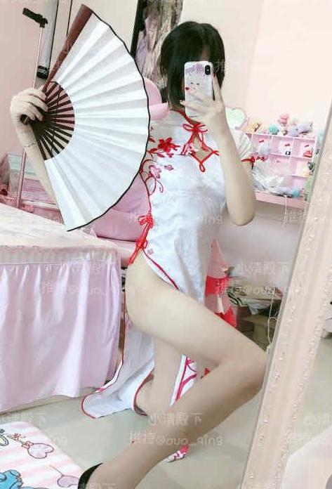 紫色汉服女神FL姬，模特级美腿给力佳作合集