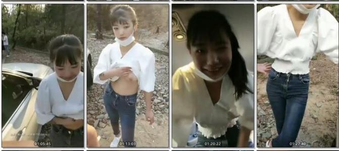 斗鱼私拍清纯素人妹子最新合集12V1.42G，野外车阵展示